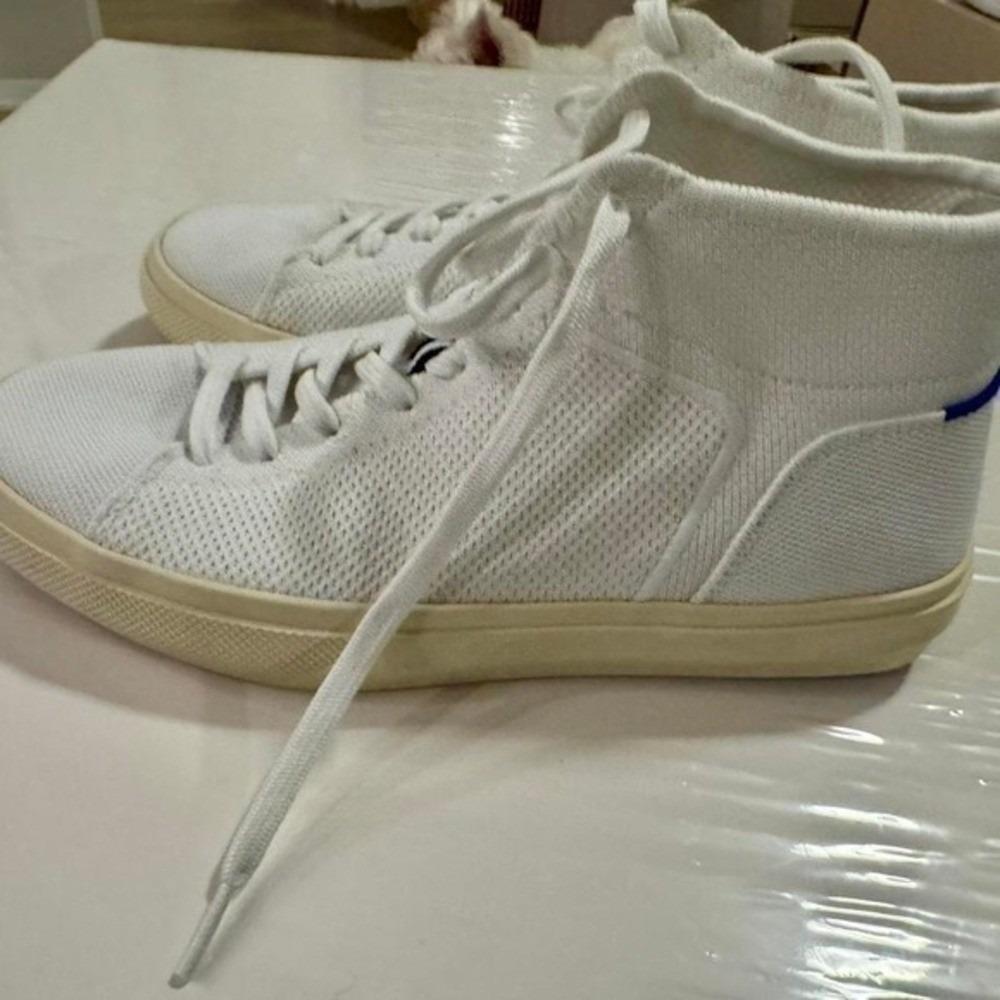 White Rothy's High top sneakers‎ - Picture 3 of 6